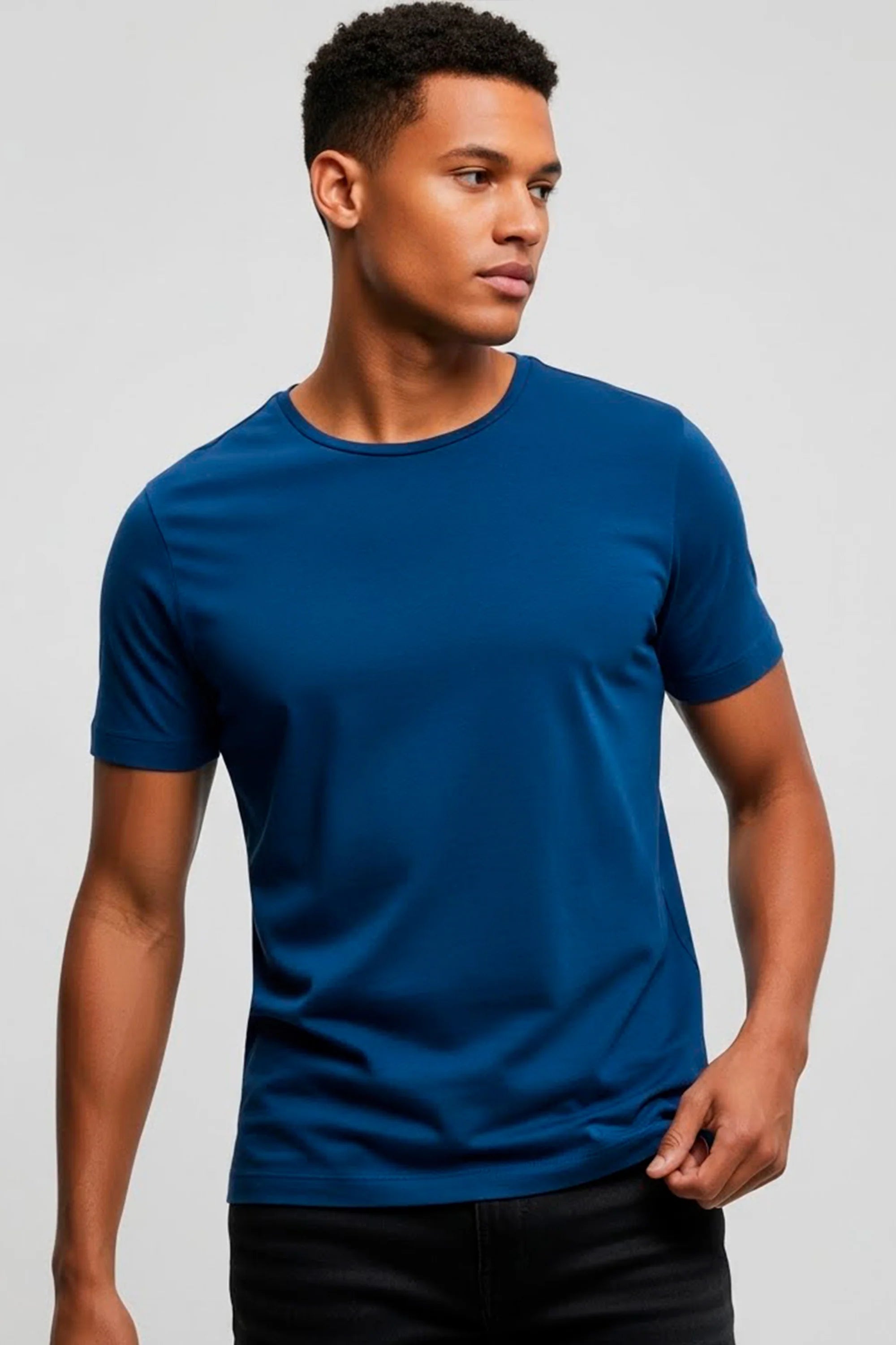 Camiseta premium algodão egípcio