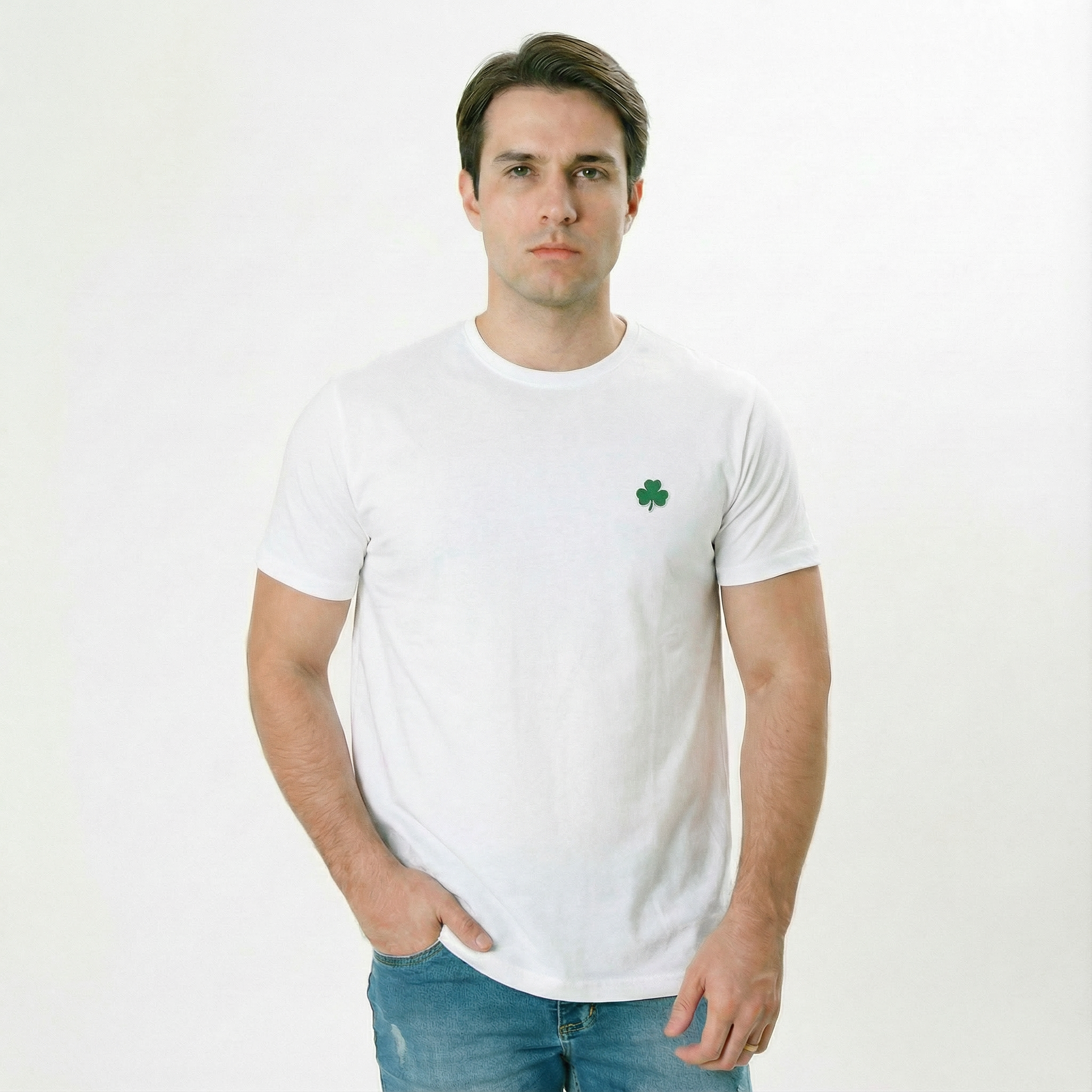 T-Shirt Essential Pima - Verde Bandeira