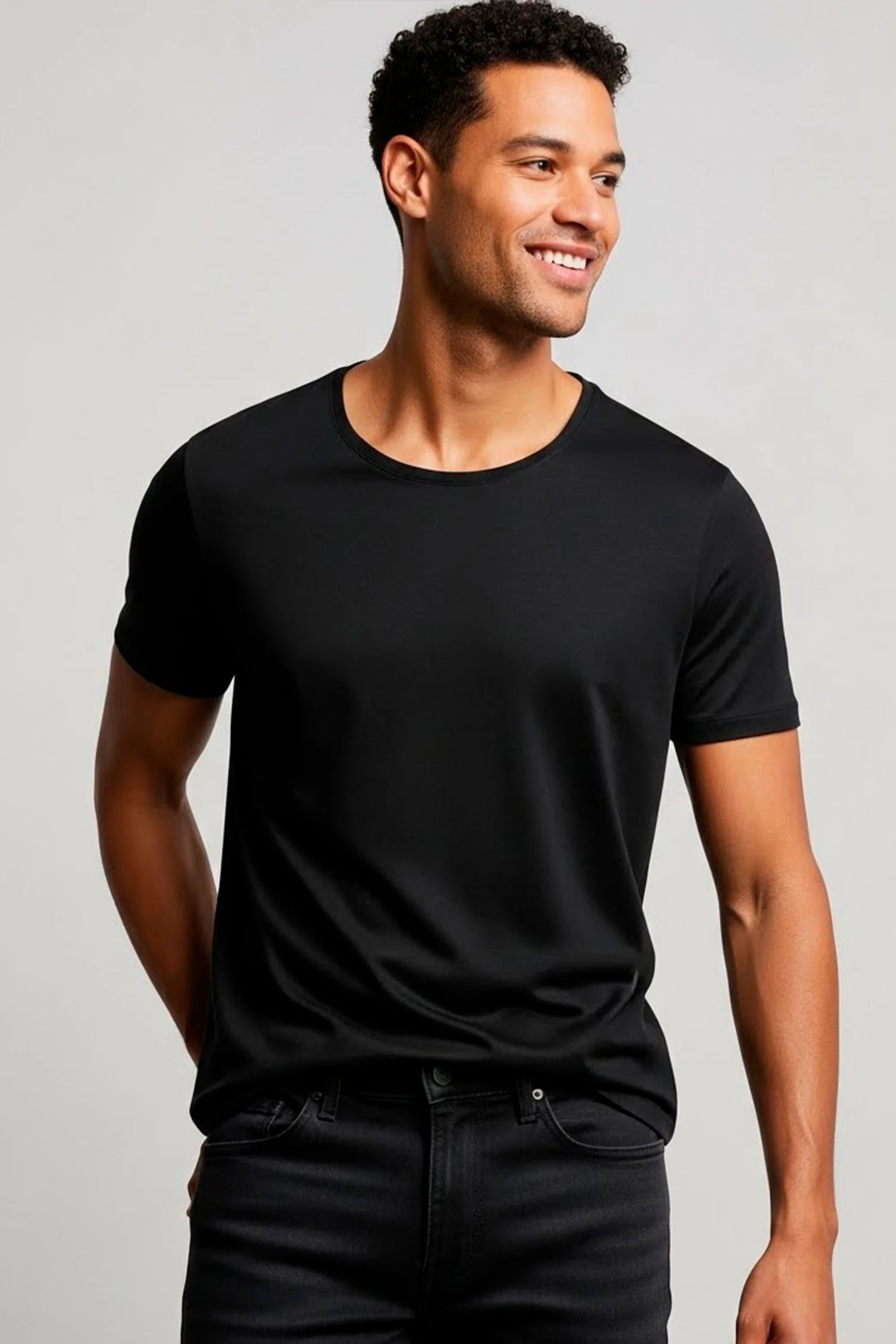 Camiseta pima premium algodão peruano