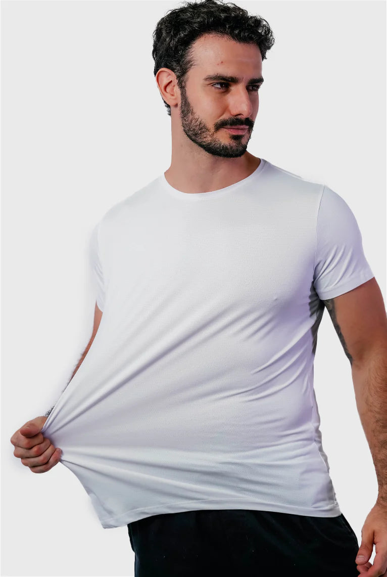 Camiseta fitness dry poliamida