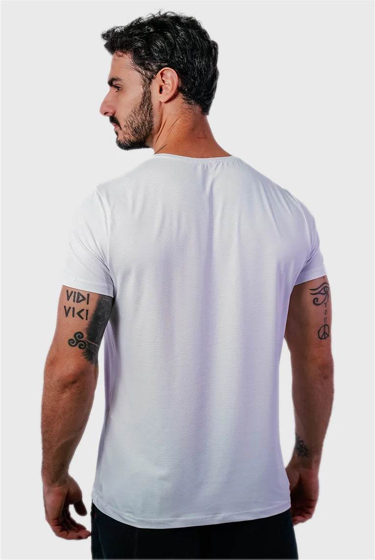Camiseta fitness dry poliamida