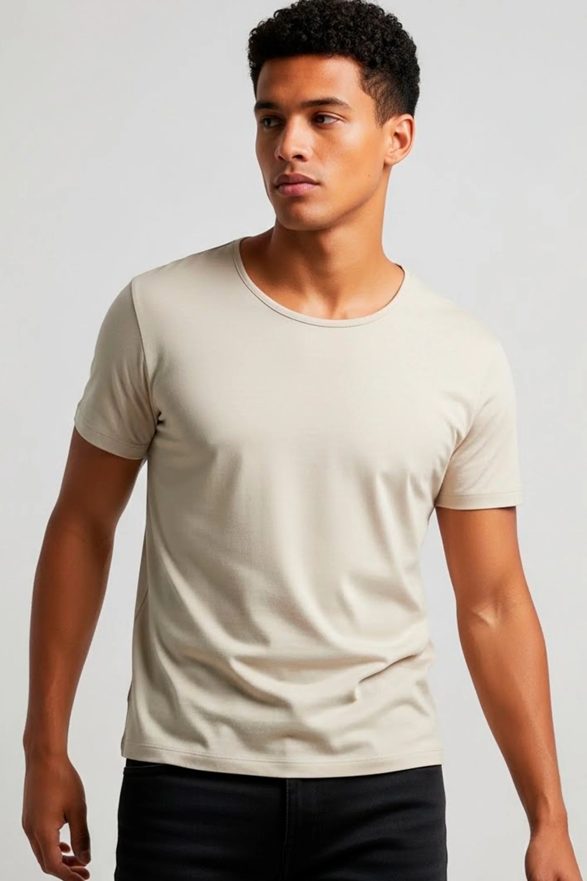 Camiseta premium algodão egípcio