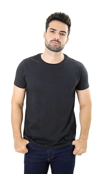 Camiseta básica gola redonda